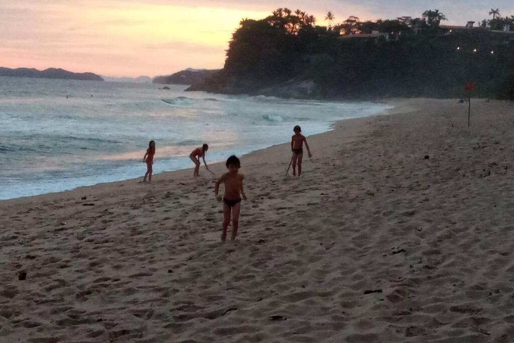 Altar Da Praia Vermelha 180° De Vista Para O Mar Ubatuba Exterior foto